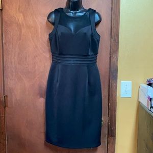 Worn once cute little sexy black dress sz 12
